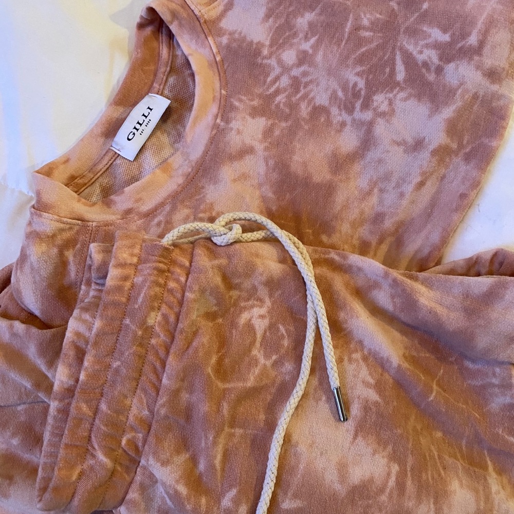 SHORT SLEEVE FRESH SQUEEZED TIE DYE SET